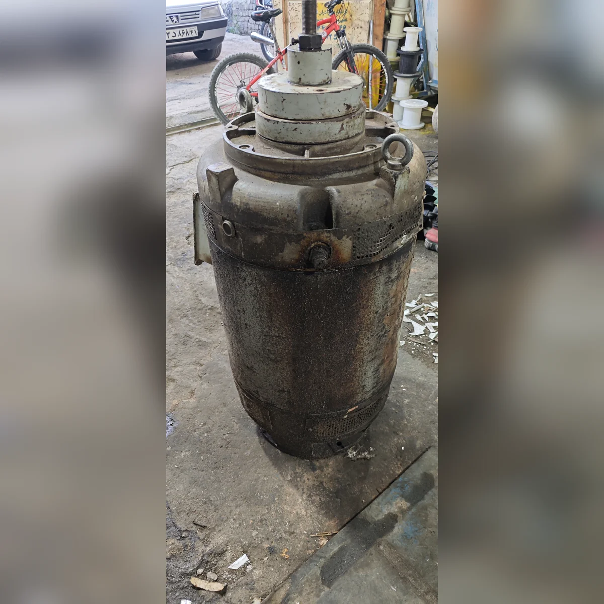 سیم پیچی و باز سازی الکتروموتور 100اسب ABB